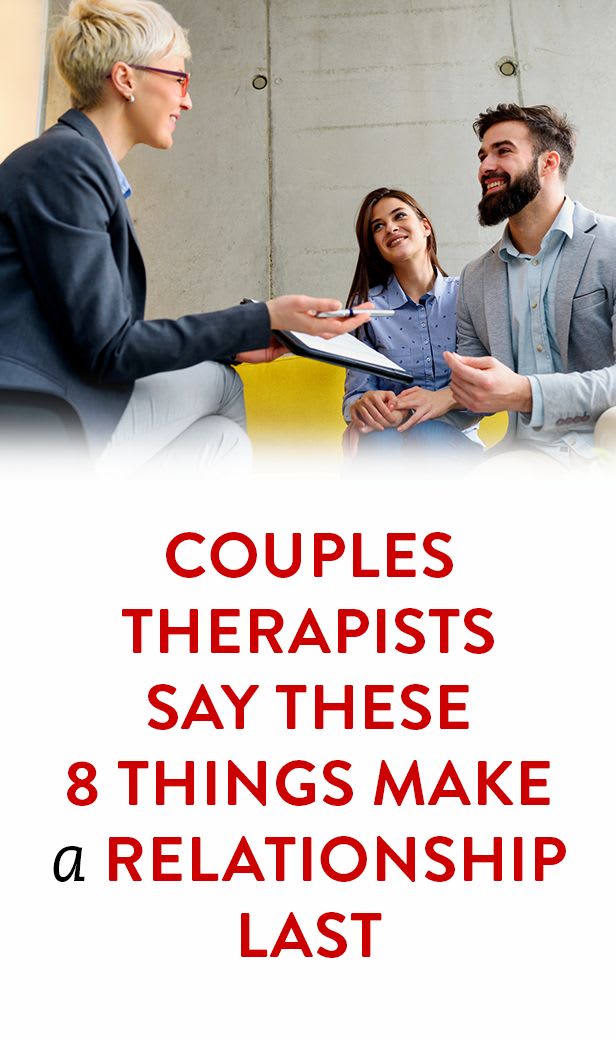 Couples Therapists Say These 8 Things Make A Relationship Last