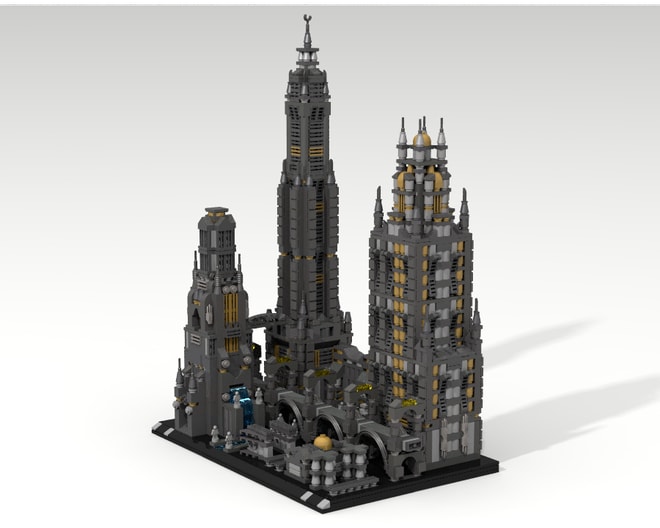 Today's Staff Pick "1930s Skyscrapers" by Bazhenoff introduces utopian art deco styled skyscrapers.
