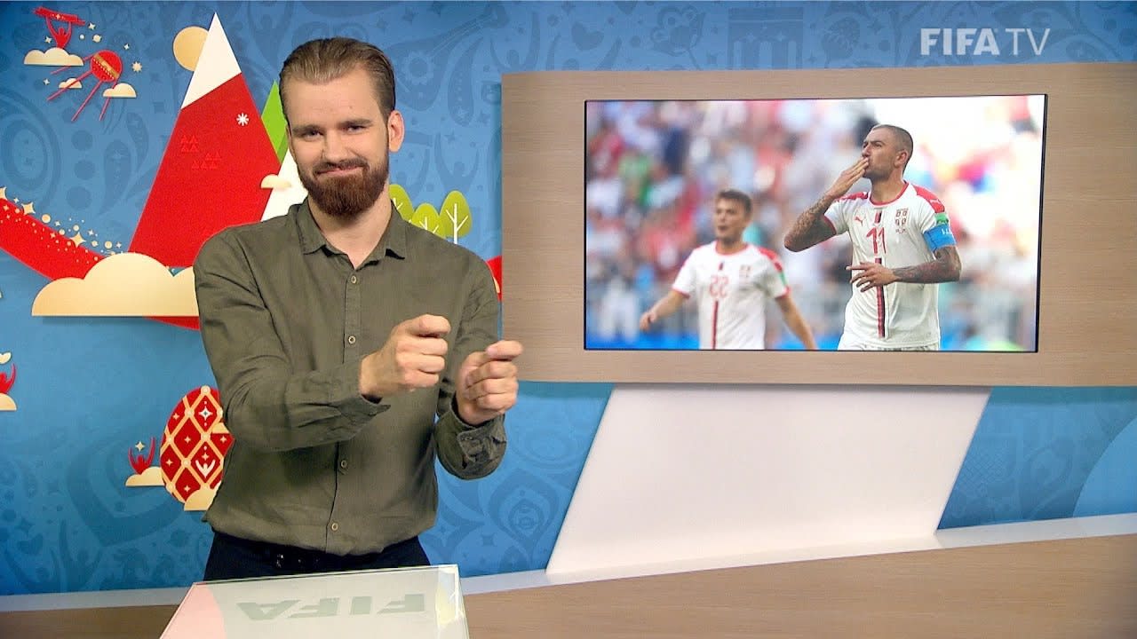 FIFA WC 2018 - CRC vs. SRB – for Deaf and Hard of Hearing - International Sign