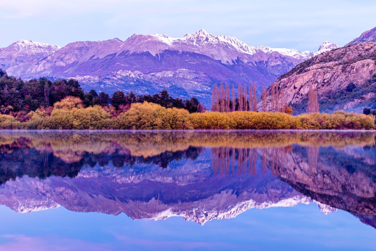 ITAP of fall colors in Patagonia