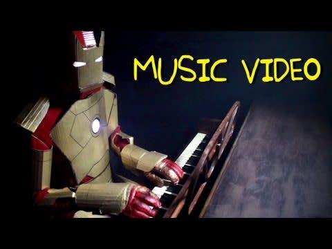 "I Love You Iron Man" - Performed by Tony Stark (Homemade Music Video)
