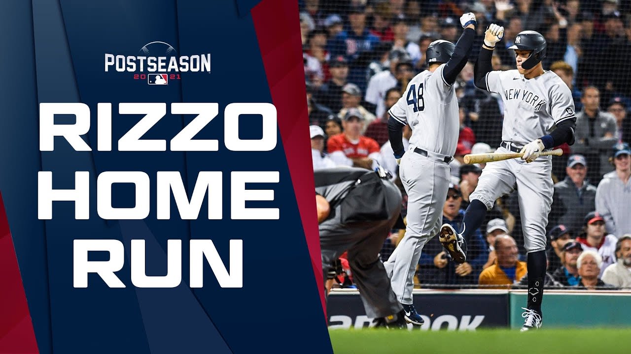 Anthony Rizzo gets the Yankees on the board with a home run!