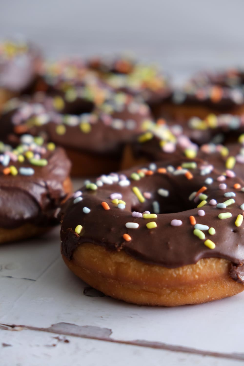 For National Donut Day tomorrow, here's my vegan donut recipe (can be made glazed or chocolate frosted)