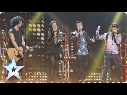 Luminites sing Bee Gees' 'To Love Somebody' with a twist | Semi-Final 3 | Britain's Got Talent 2013