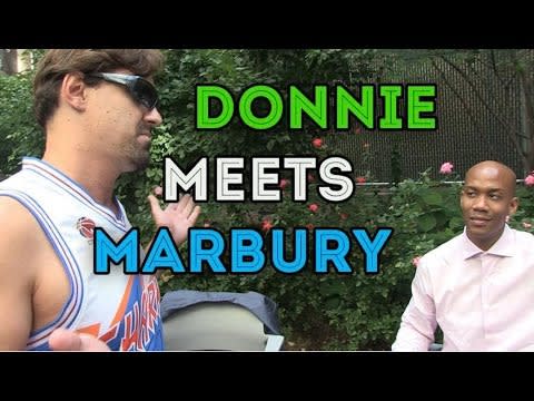 Donnie Meets Stephon Marbury