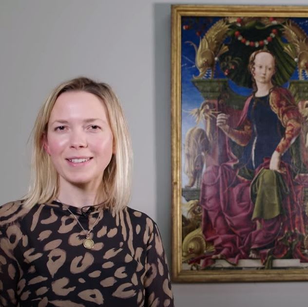 Looking for something to watch on your lunch break? Spare 10 minutes and watch as Imogen Tedbury, our Simon Sainsbury Curatorial Fellow, discusses Cosimo Tura's 'A Muse (Calliope?)':