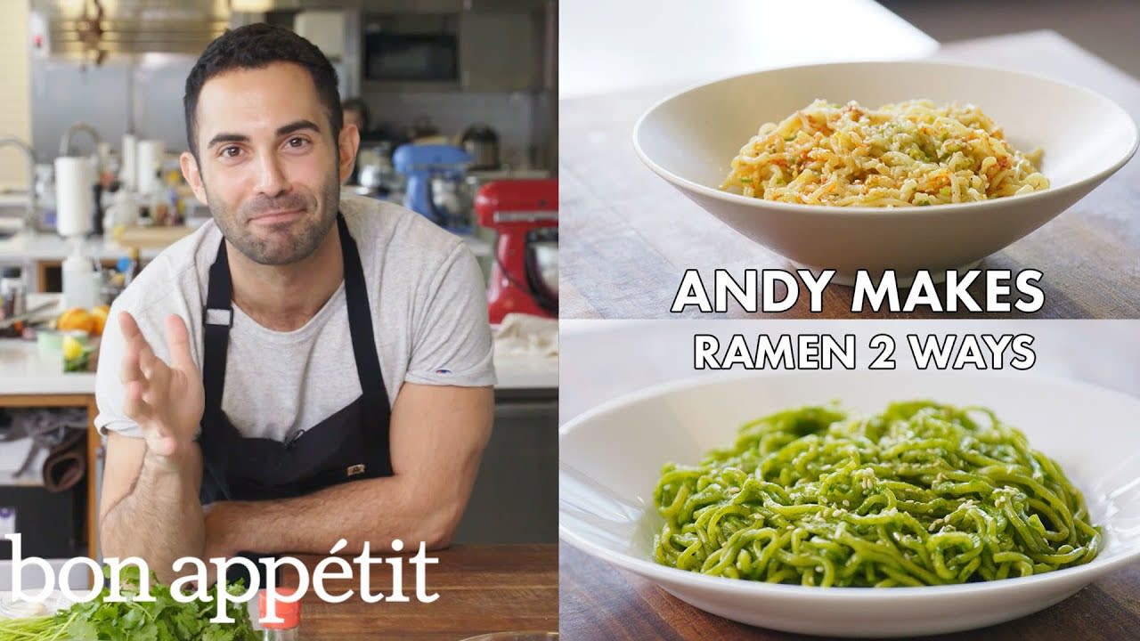 Andy Makes Ramen Two Ways | From the Test Kitchen | Bon Appétit