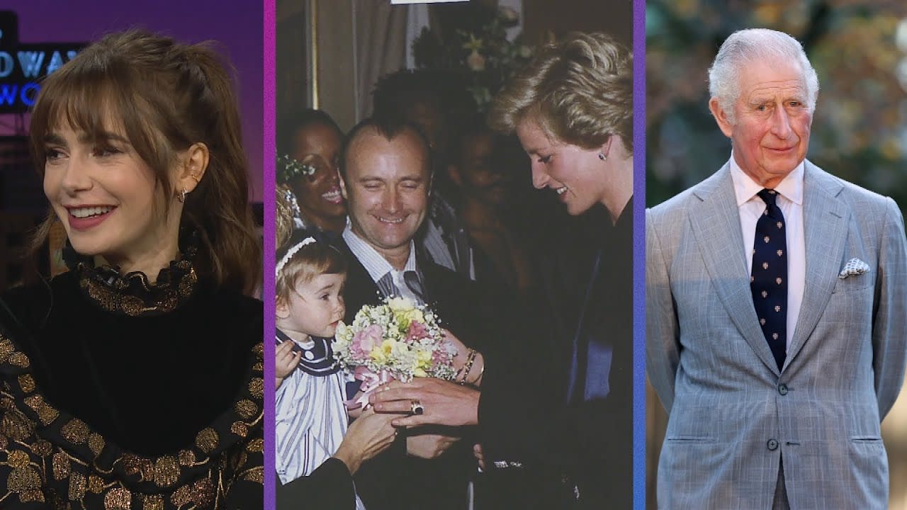 Lily Collins Recalls MISHAP With Princess Diana and Prince Charles