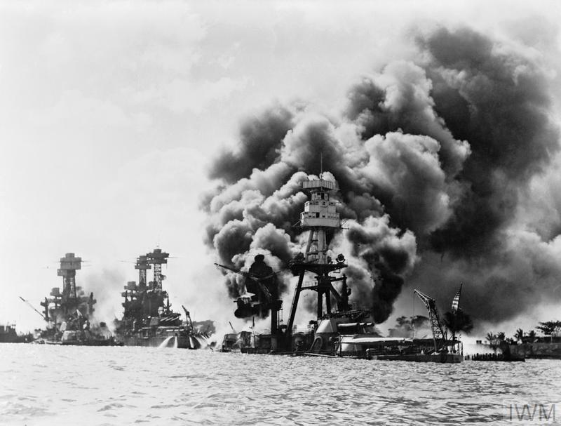 “A date which shall live in infamy” Today marks the 78th anniversary of the Japanese attack at Pearl Harbour, which brought the US into Second World War and changed the course of history. How much do you know about what happened at Pearl Harbour? US Public Domain (IWM NYF 22545)