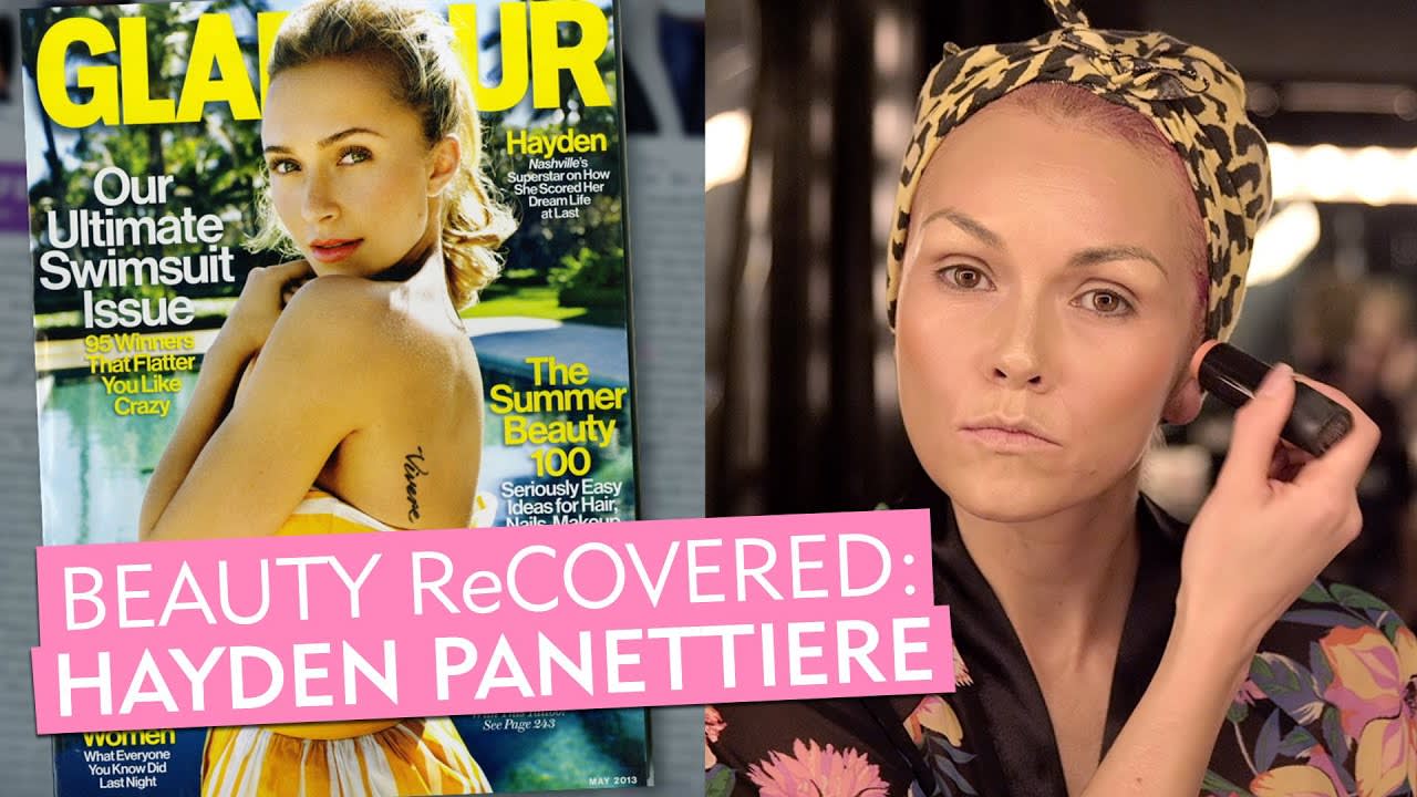 Hayden Panettiere’s sun-kissed Glamour cover recreated by makeup artist Kandee Johnson