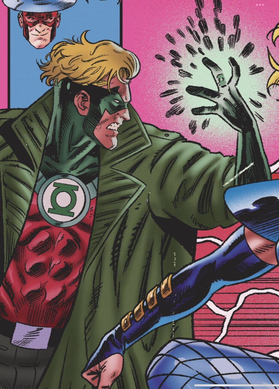 [Artwork] This 90s redesign of Alan Scott looks so good (by Joe Quinones from Justice Society of America #1)