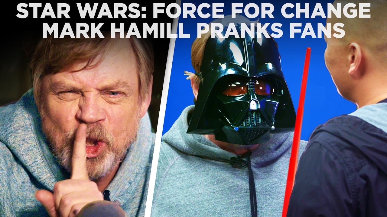 Mark Hamill Pranks Star Wars Fans with Epic Surprise for Force For Change