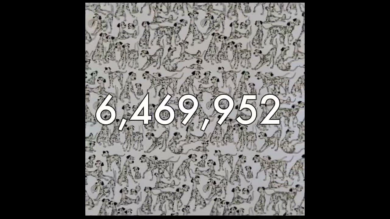 [Haiku] How Many Spots are in "101 Dalmatians?"