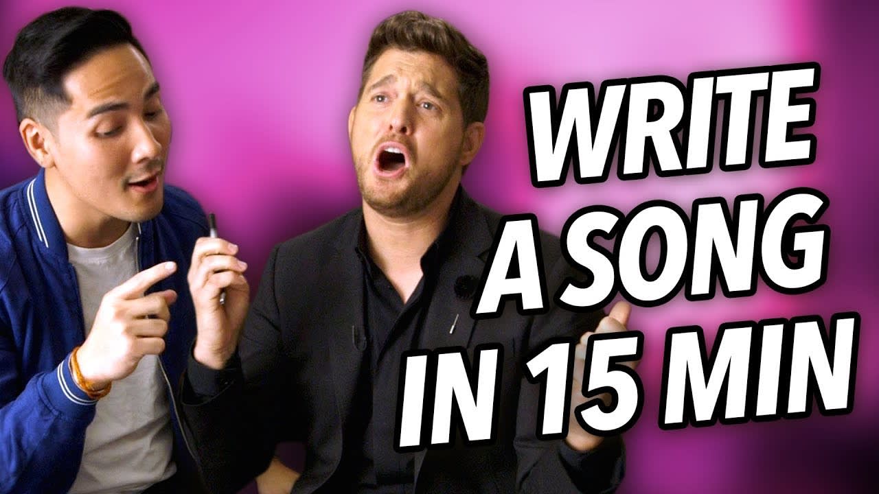 I Wrote A Love Song With Michael Bublé In 15 Minutes