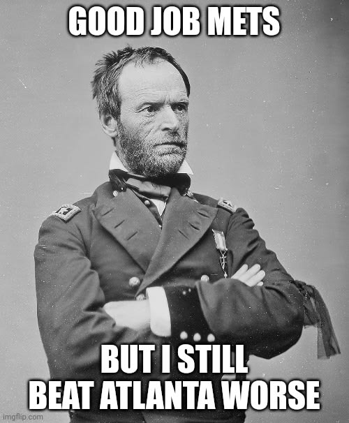 General Sherman approves
