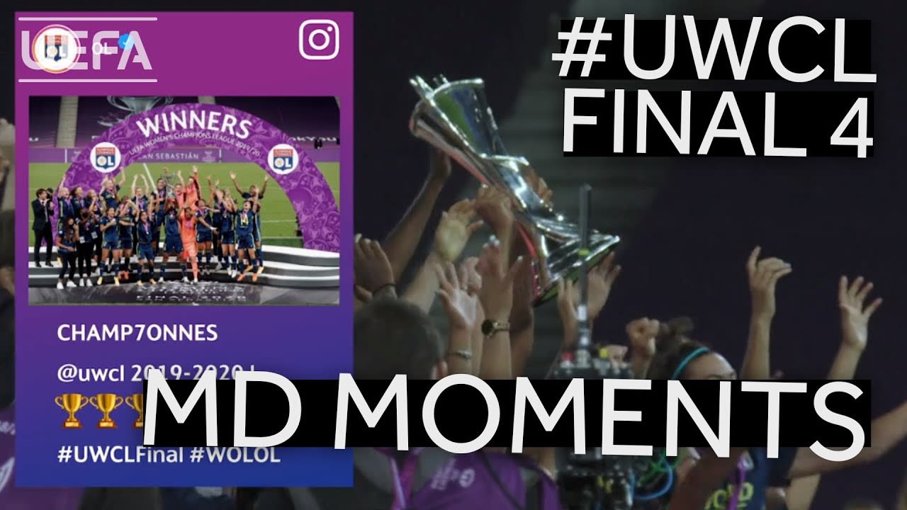 #UWCL FINAL 4 Matchday Moments: LYON lift their seventh title!