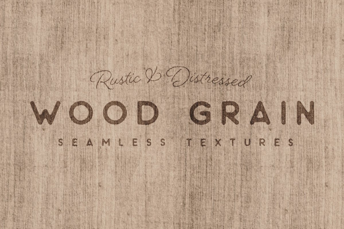 Free Seamless Rustic Wood Grain Textures