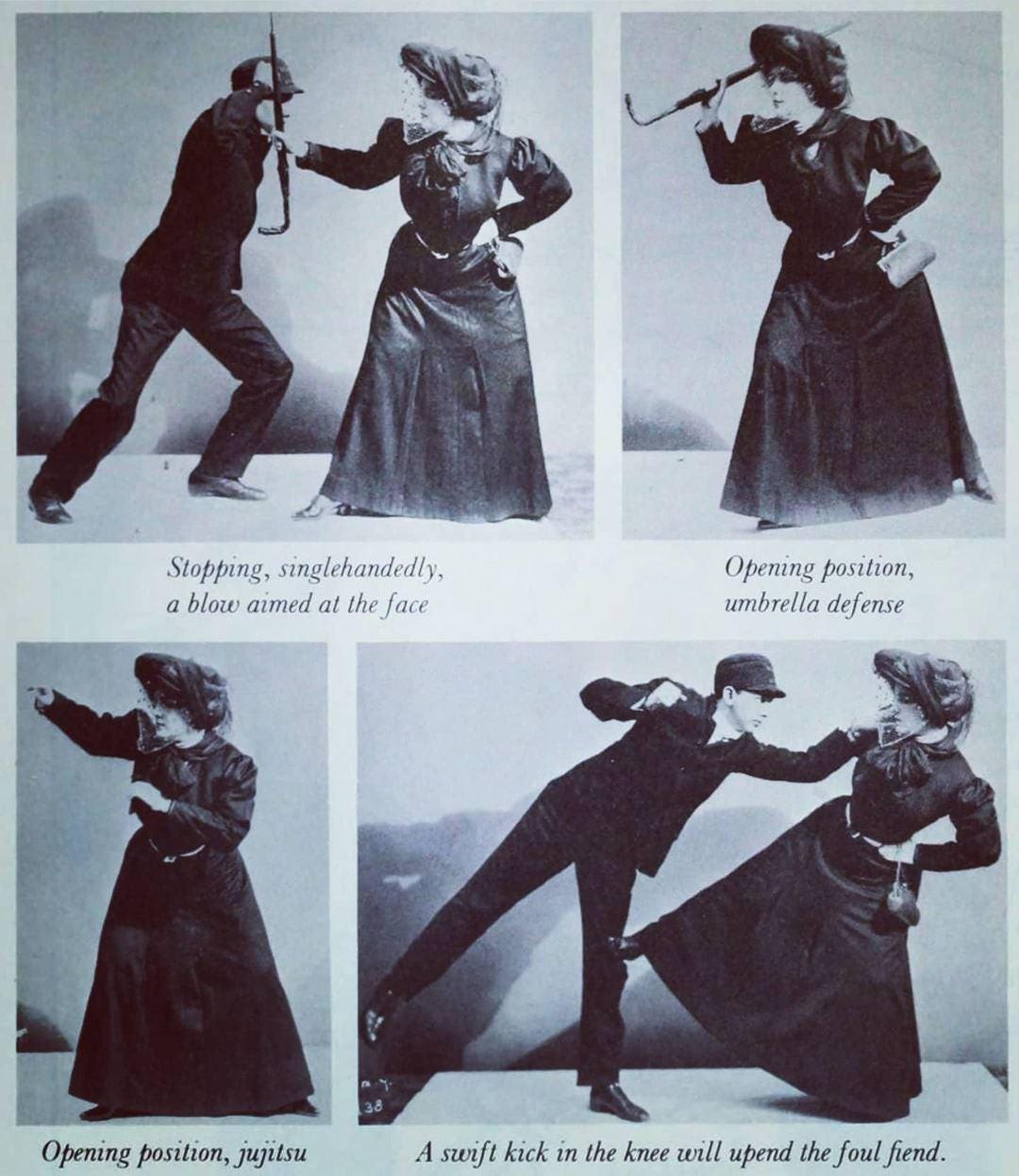 Self Defense for women, 1906.