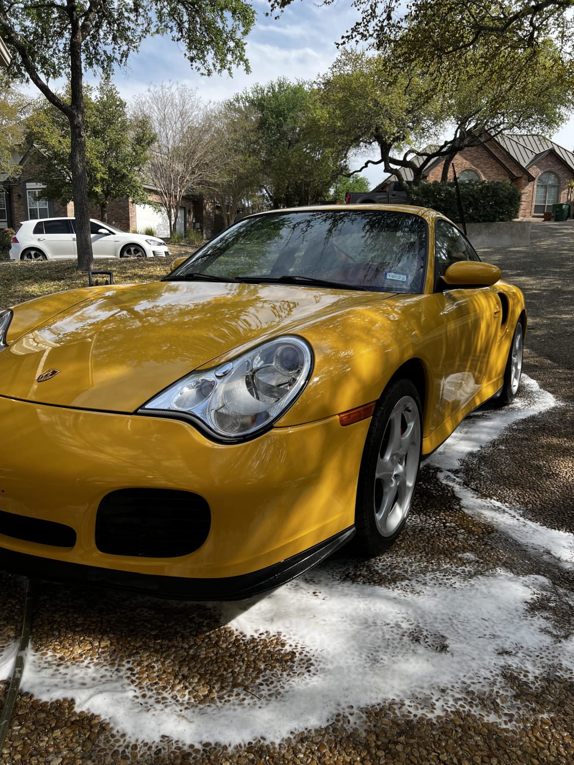 Speed yellow with boxster red interior! Ronald McDonald spec.