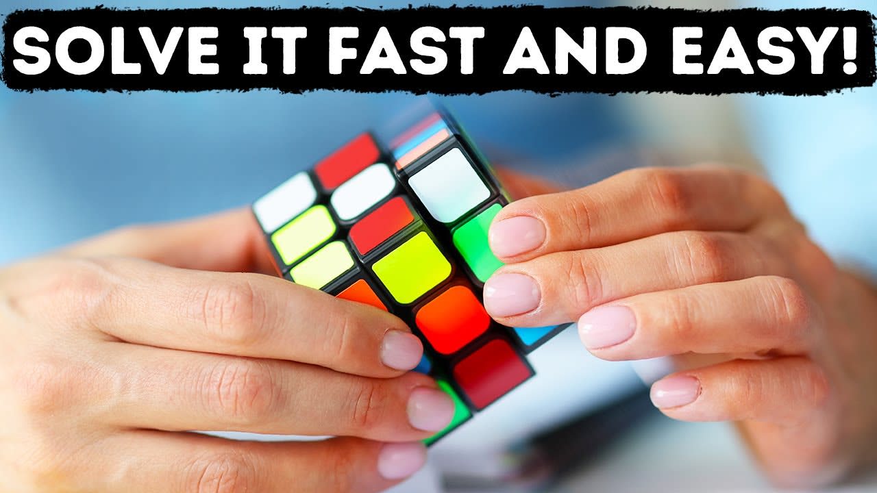Solve Any Rubik's Cube in Less Than a Minute, Here's How
