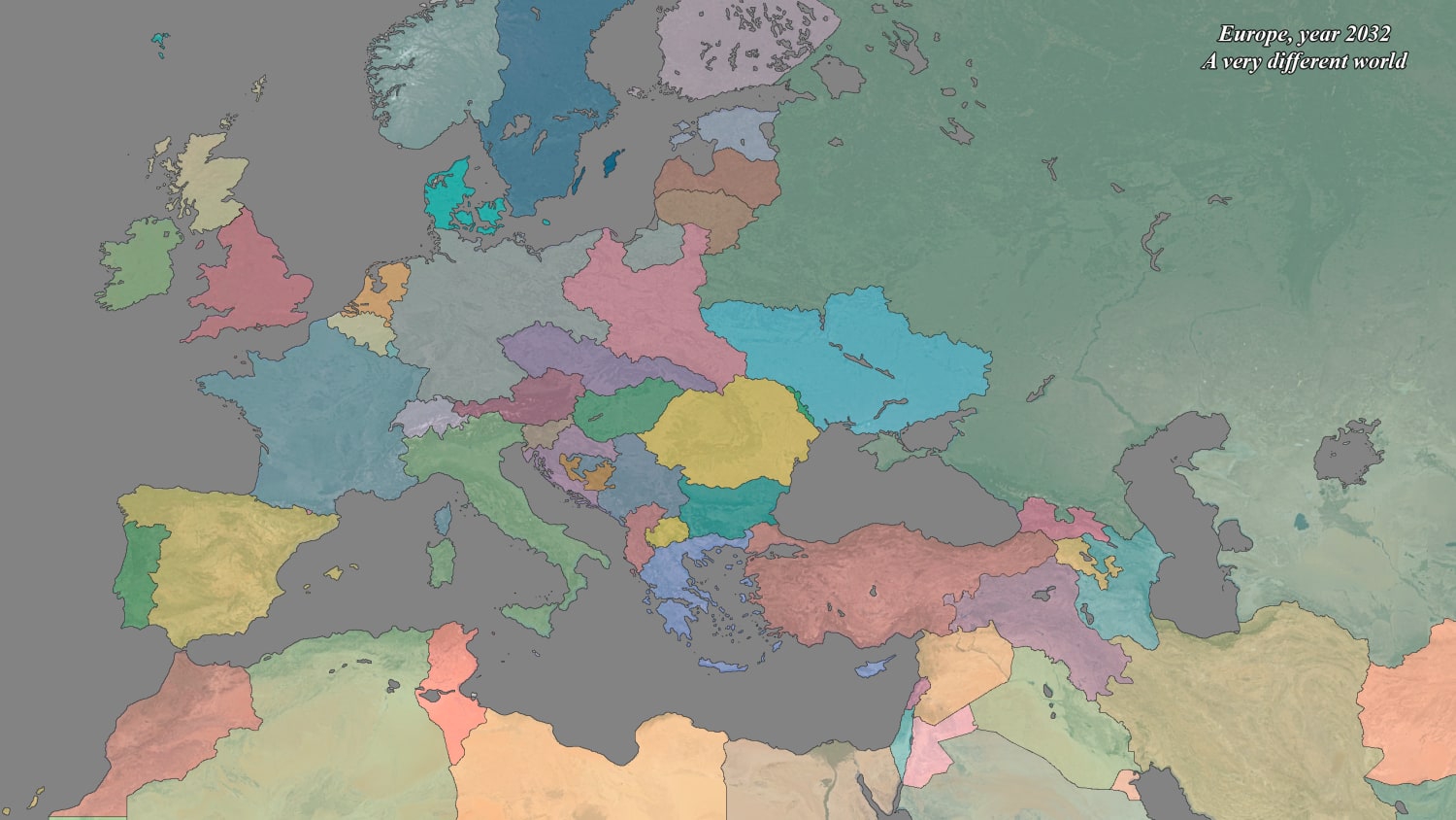 Europe in 2032, in a very different world: A different post-WW2, a democratic Russia and an UK in downfall.