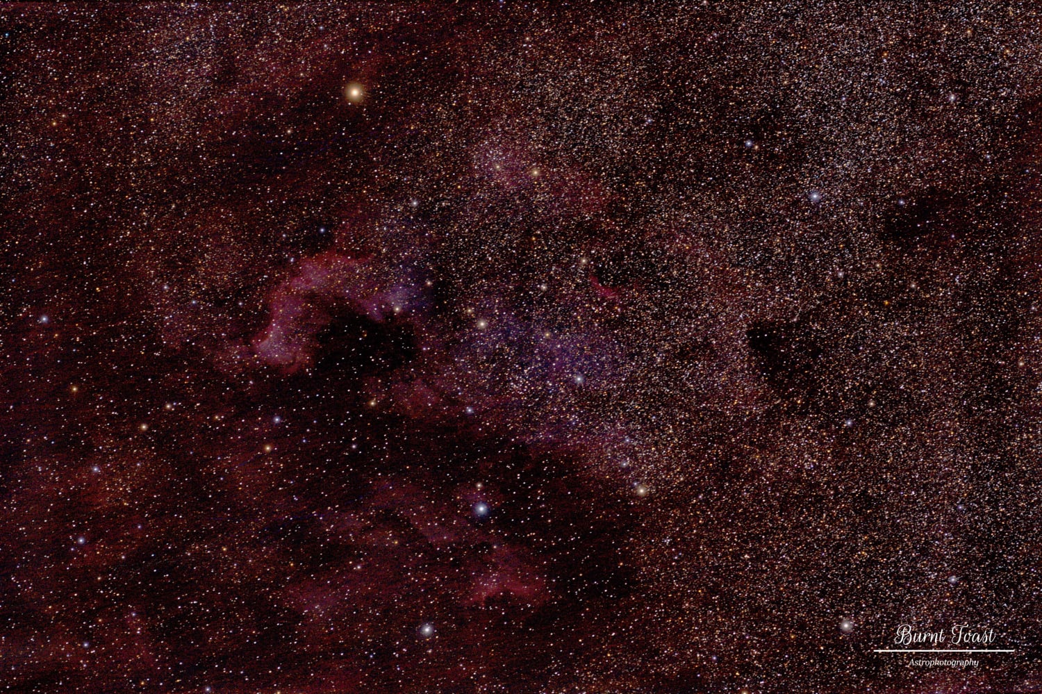 NGC 7000 The North American Nebula