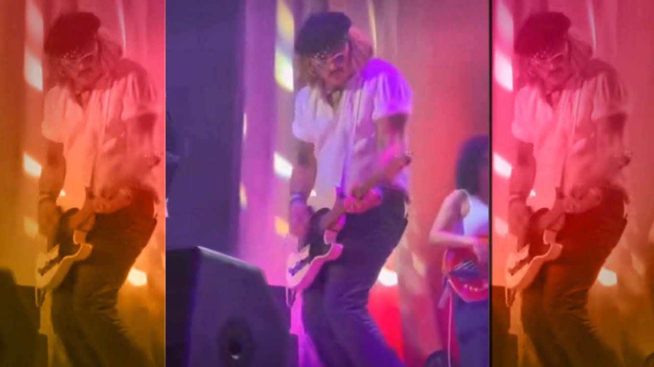 Johnny Depp STUNS Crowd at Jeff Beck Concert Following Defamation Trial