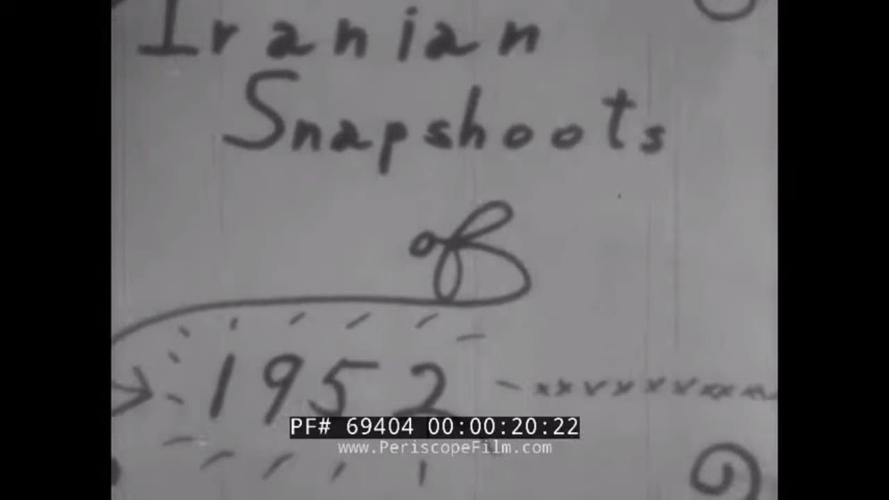 " IRANIAN SNAPSHOTS " 1952 SYRACUSE UNIVERSITY DOCUMENTARY FILM CREW TEHRAN IRAN POINT FOUR 69404