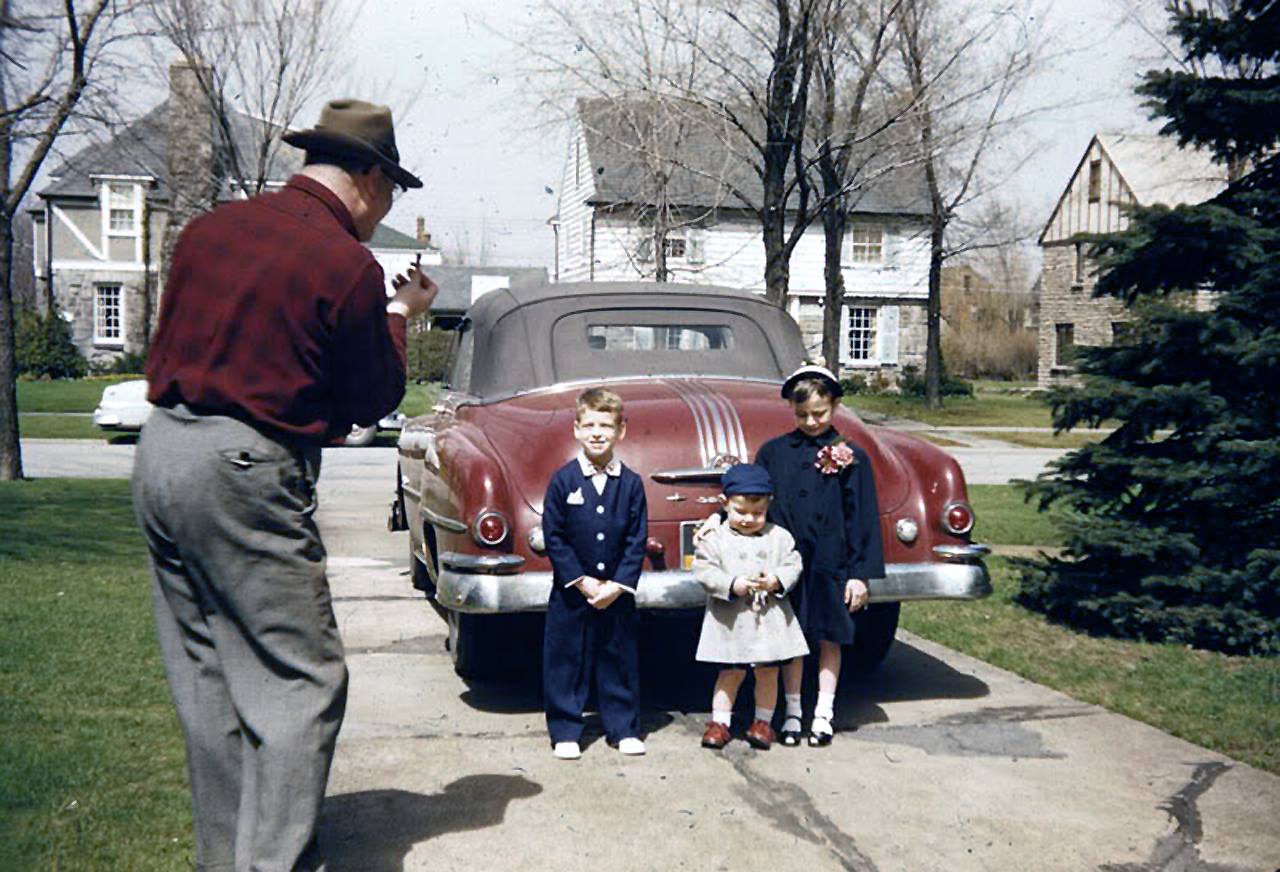 Easter Sunday 1957 in Fort Wayne, Indiana