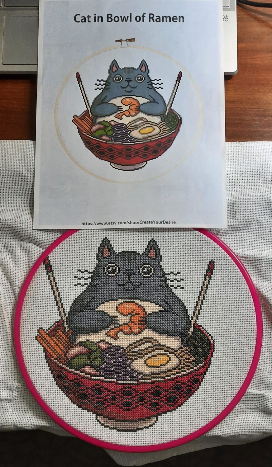 [FO] FINALLY! Now just to wash, frame, and drop it off at the NC State Fair office on Monday for entry!