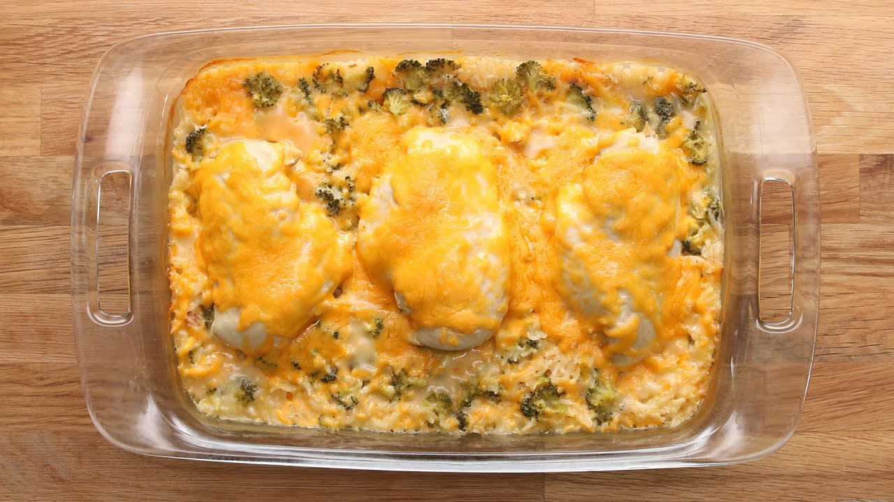 Cheesy Chicken Broccoli Bake