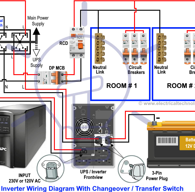 Uninterruptible Power Supply Wiring Diagram