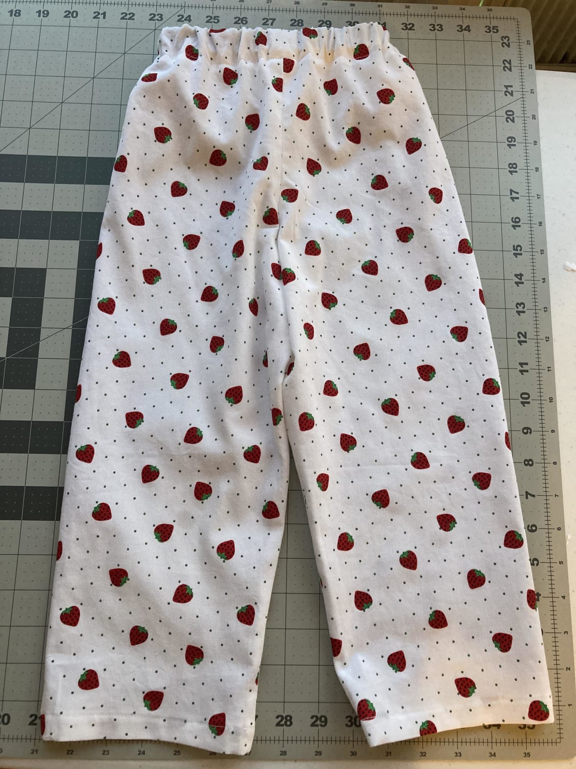 Trying to spice up my sewing life, so I timed how long it took me to make these pajama pants for my daughter. One hour! Not bad for my fifth time making them!