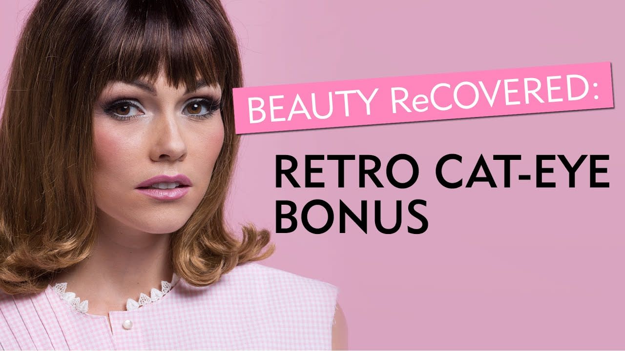 Retro 60s Supermodel Transformation in 30 Seconds–Glamour’s Beauty Recovered with Kandee Johnson