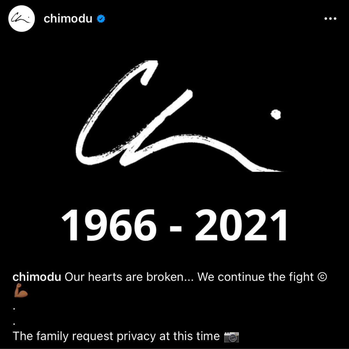 According to a post by his family, legendary hip hop photographer ChiModu has passed away. Our thoughts and prayers are with his family and friends. 🙏