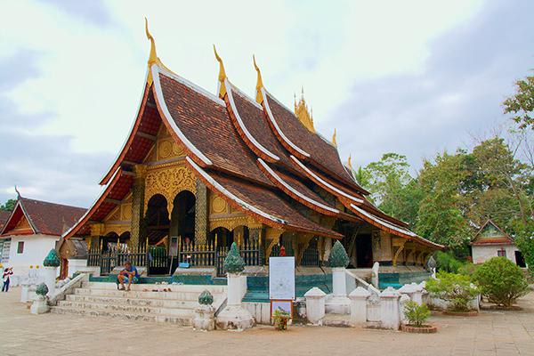 Wat Xieng Thong , Buddhist Temple in Laos.