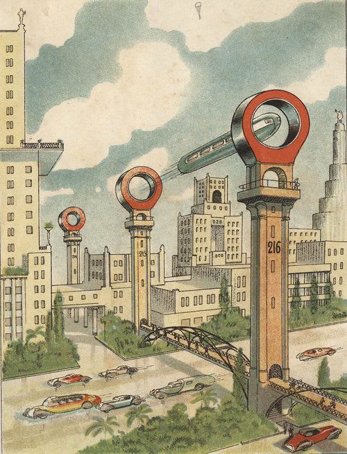 1930s Soviet futurism.