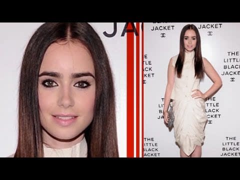 Lily Collins' Gorgeous Dress: All the Details on her Style!