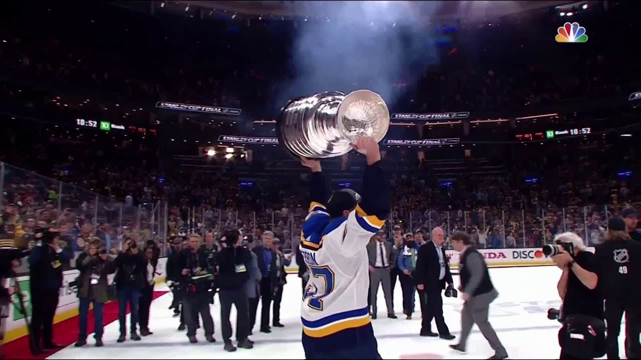 St. Louis Blues Hoist The Stanley Cup | Stanley Cup Finals Game 7