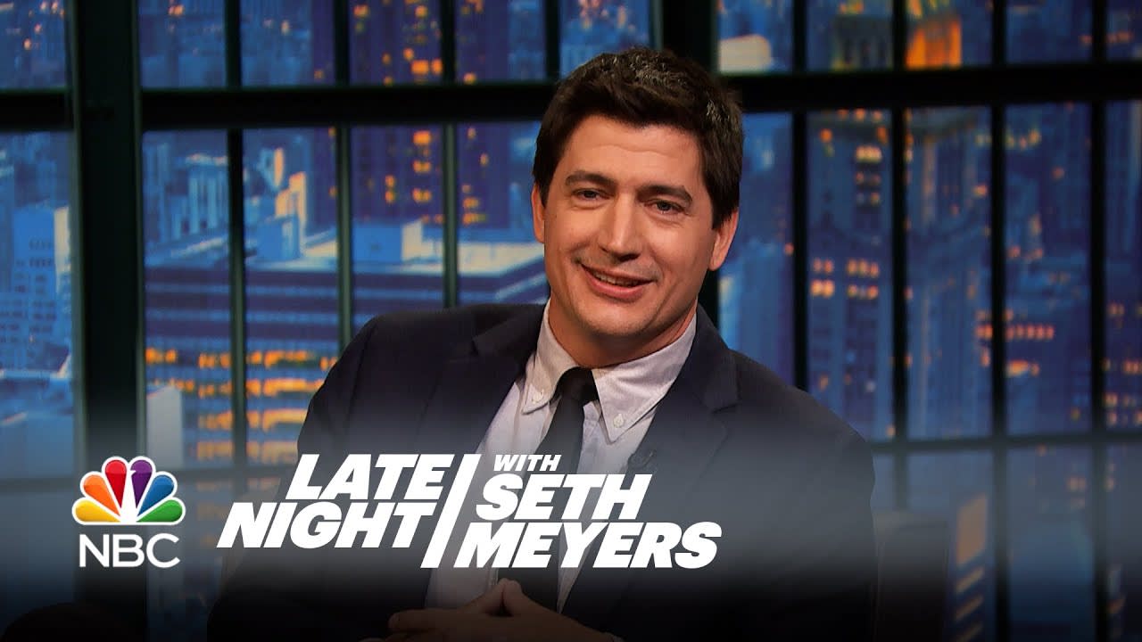 Ken Marino's Kids Have Picked Up His Inappropriate Catchphrase - Late Night with Seth Meyers