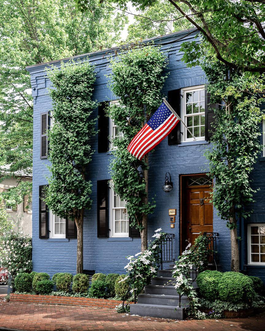Blue House in Georgetown