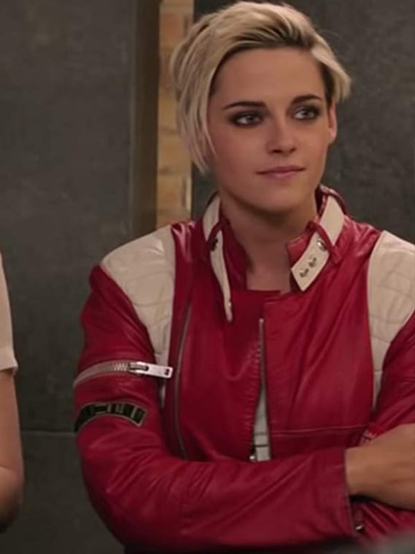 Mix Charlie S Angels Kristen Stewart Red And White Jacket Just