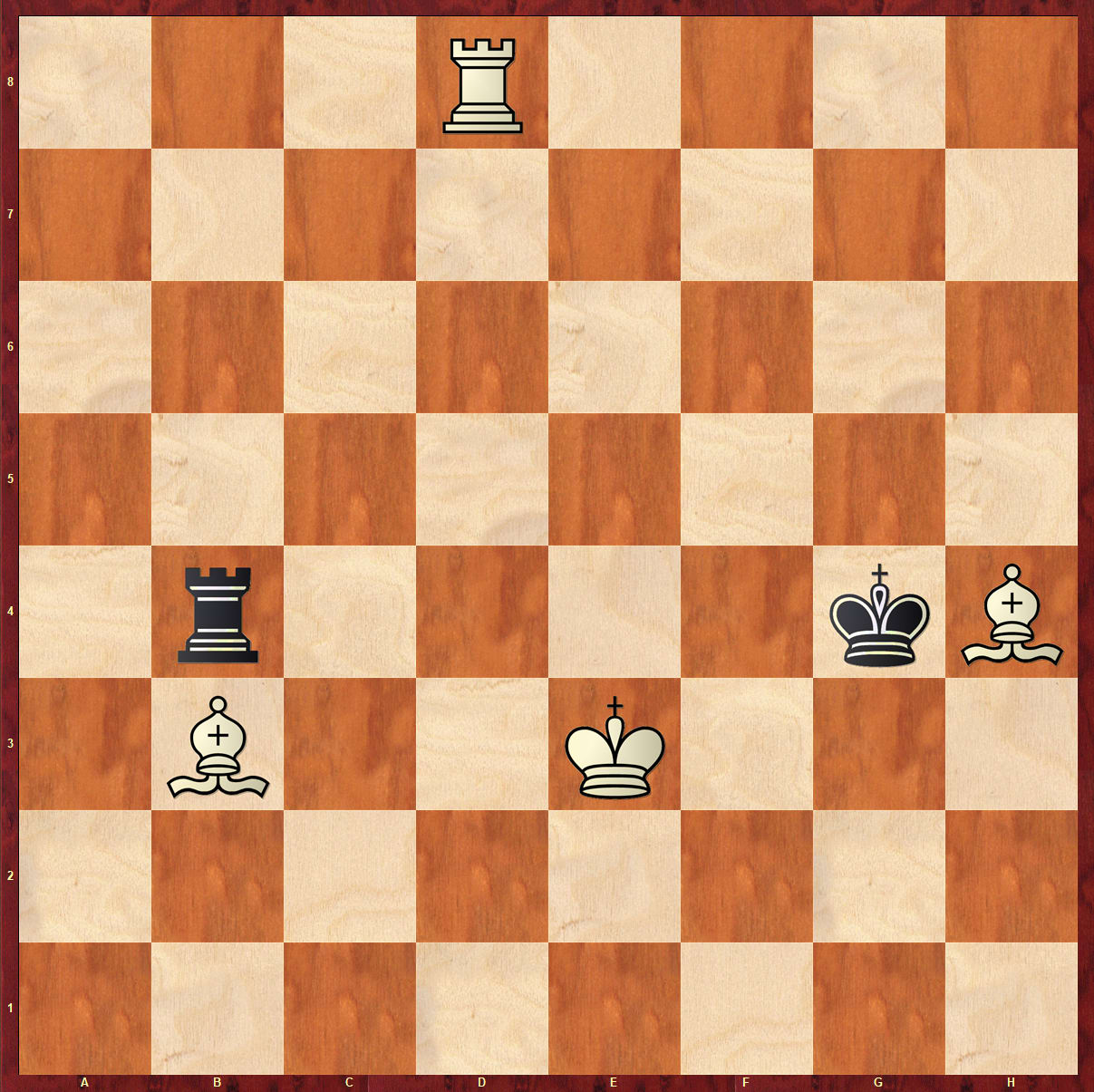 White to move and win, can you save the bishops?