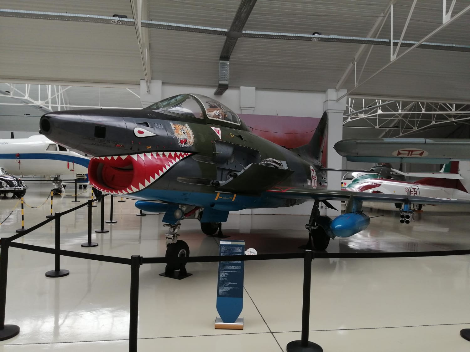 G-91 r/4 I found in the Portuguese Air museum. He likes to eat air it seems.