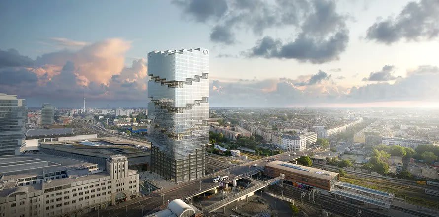 @BIG_Architects' new landmark for berlin is now under construction after controversial debates