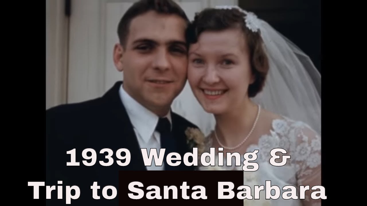 1939 WEDDING & HONEYMOON IN SANTA BARBARA, CALIFORNIA YACHT RACING ANNUAL FIESTA PARADE 33444