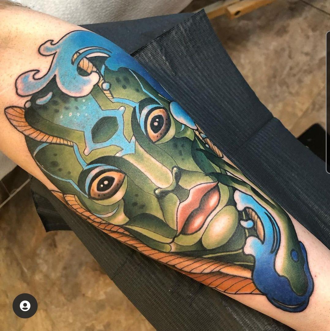 The Asset from The Shape of Water by Tony Gacci Breakthrough Tattoo Charleston SC