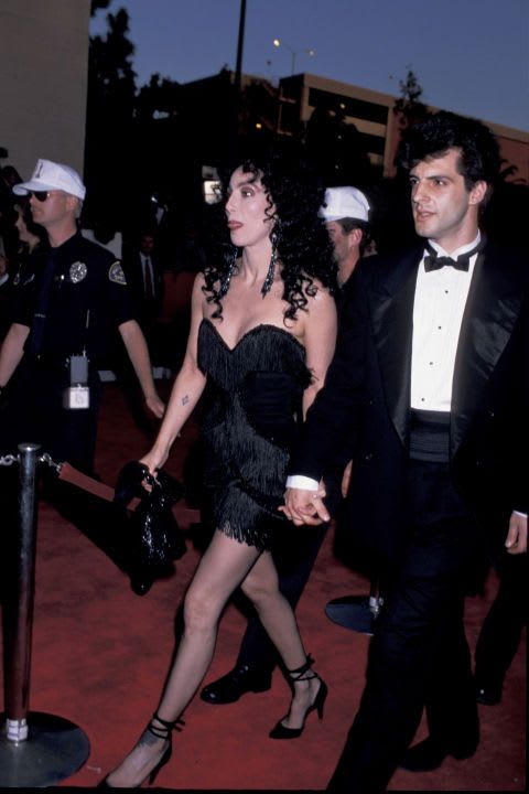 An Ode to Cher's Unbeatable Oscars Style | Oscar fashion, Oscar dresses, Dresses