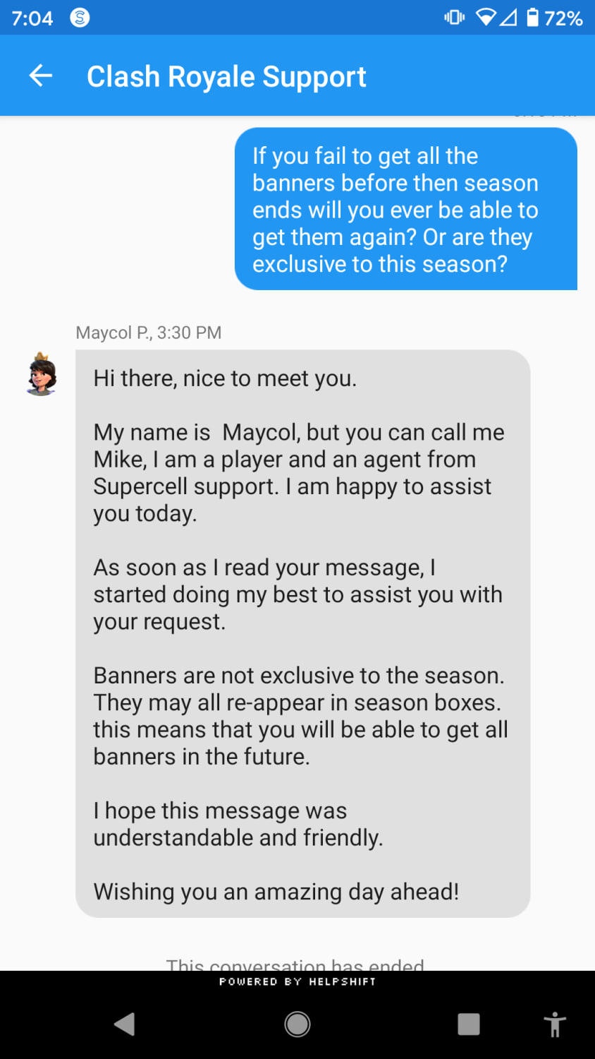 I asked Supercell support about how limited banners are. This was my answer.