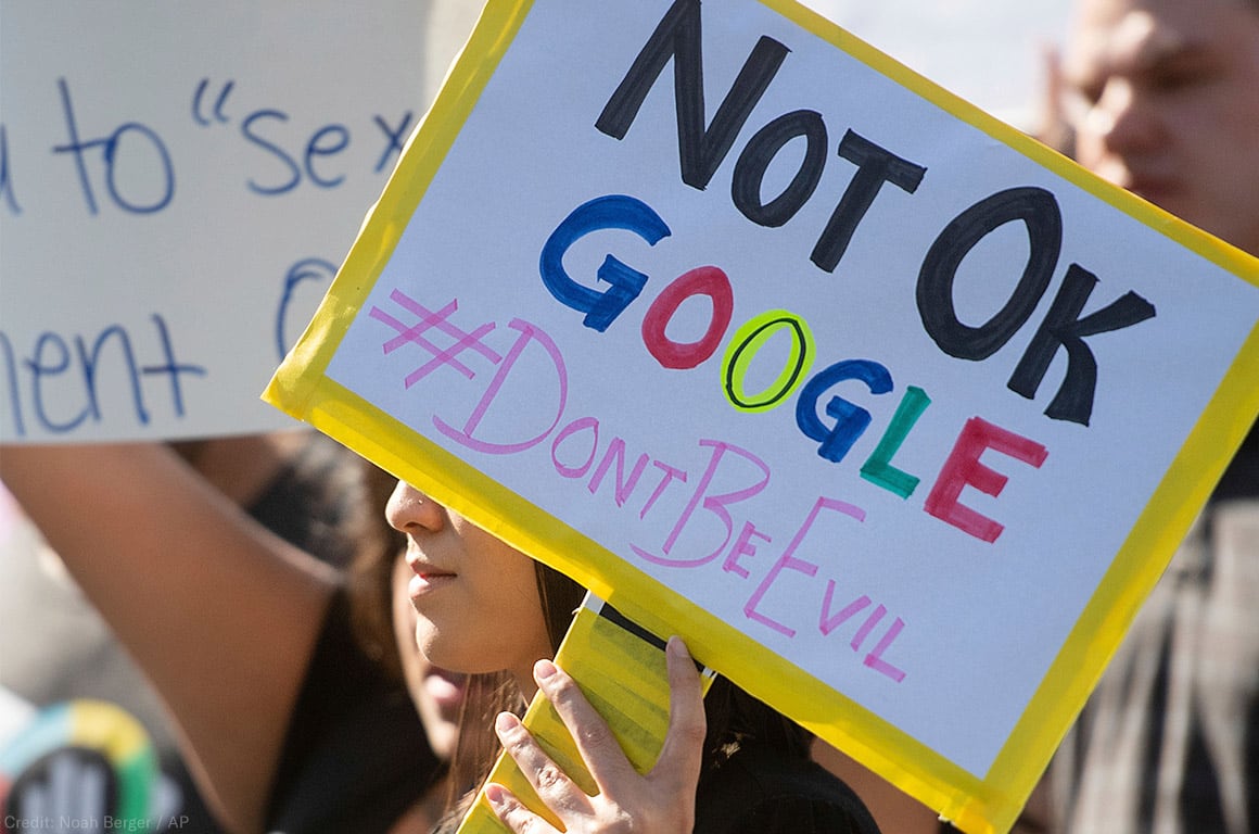 There’s a Battle Brewing at Google Over Employee Speech. The Outcome Affects Us All. | News & Commentary | American Civil Liberties Union